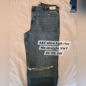 Abercrombie & Fitch Men's Blue Jeans